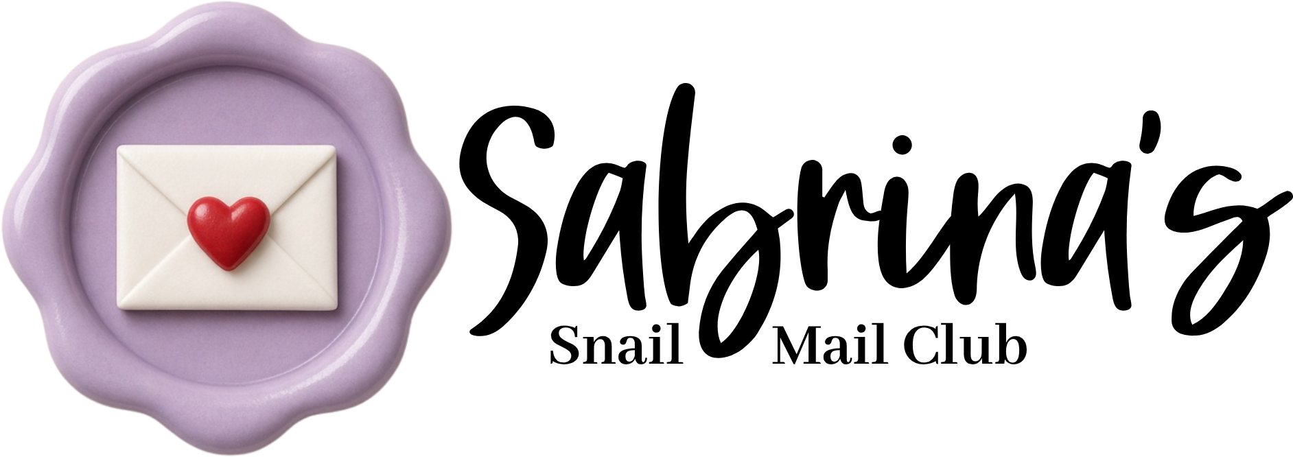 Sabrina's Snail Mail Club logo
